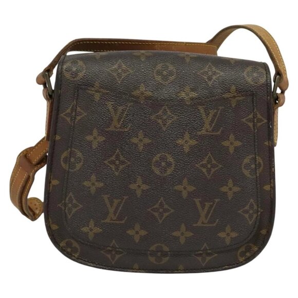 LOUIS VUITTON Monogram Saint Cloud MM Shoulder Bag M51243 LV Auth 141836 - Picture 3 of 16